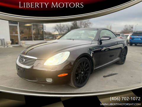 2004 Lexus SC 430 for sale at Liberty Motors in Billings MT