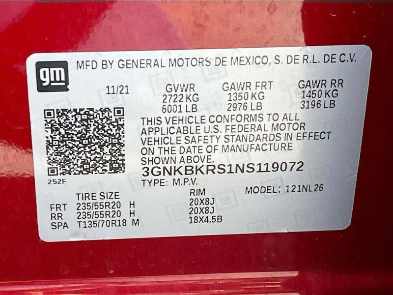 2022 Chevrolet Blazer RS