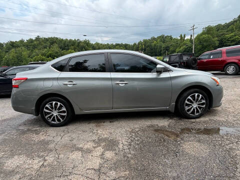 2014 Nissan Sentra for sale at Monroe Auto's, LLC in Parsons TN