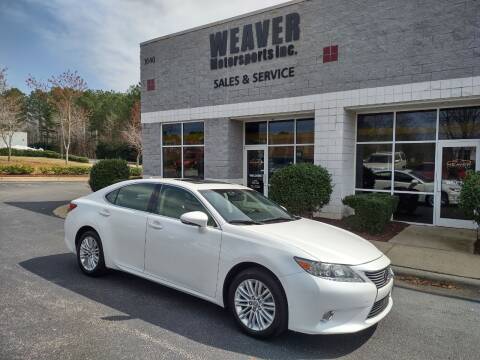 2013 Lexus ES 350 for sale at Weaver Motorsports Inc in Cary NC