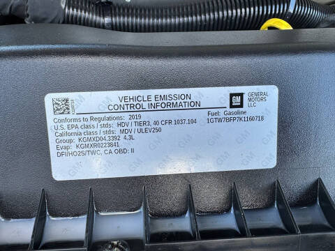 2019 GMC Savana 2500