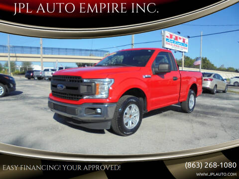 2019 Ford F-150 for sale at JPL AUTO EMPIRE INC. in Lake Alfred FL