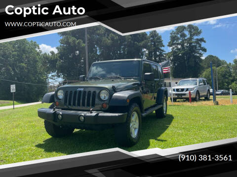2009 Jeep Wrangler Unlimited for sale at Coptic Auto in Wilson NC