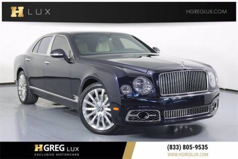 2017 Bentley Mulsanne for sale at HGREG LUX EXCLUSIVE MOTORCARS in Pompano Beach FL