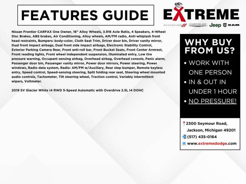 2019 Nissan Frontier SV