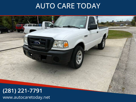 2010 Ford Ranger for sale at AUTO CARE TODAY in Spring TX