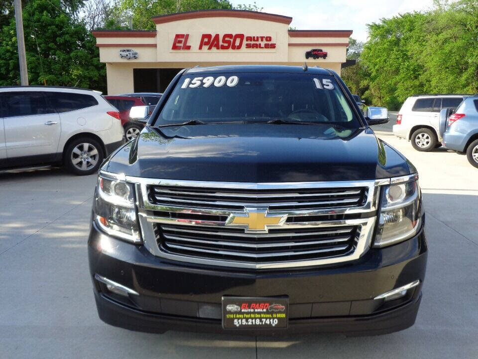 2015 Chevrolet Suburban for sale at El Paso Auto Sale in Des Moines, IA