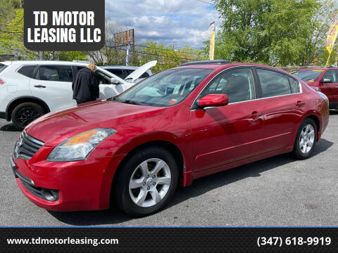 2009 Nissan Altima for sale at TD MOTOR LEASING LLC in Staten Island NY