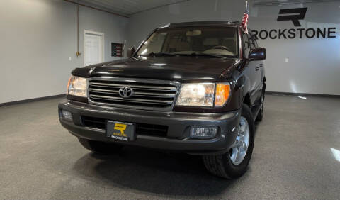 2003 Toyota Land Cruiser for sale at Rockstone Automotive Inc in Buffalo MN