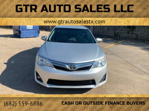 2012 Toyota Camry for sale at GTR Auto Sales LLC in Haltom City TX