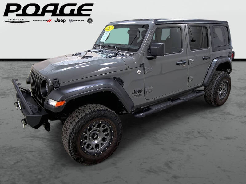 2021 Jeep Wrangler Unlimited for sale at Poage Chrysler Dodge Jeep Ram in Hannibal MO