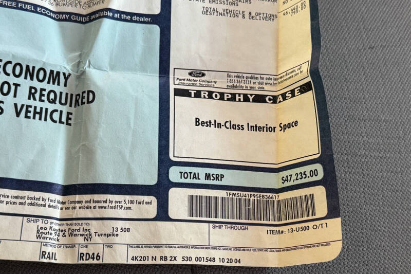 2005 Ford Excursion XLT