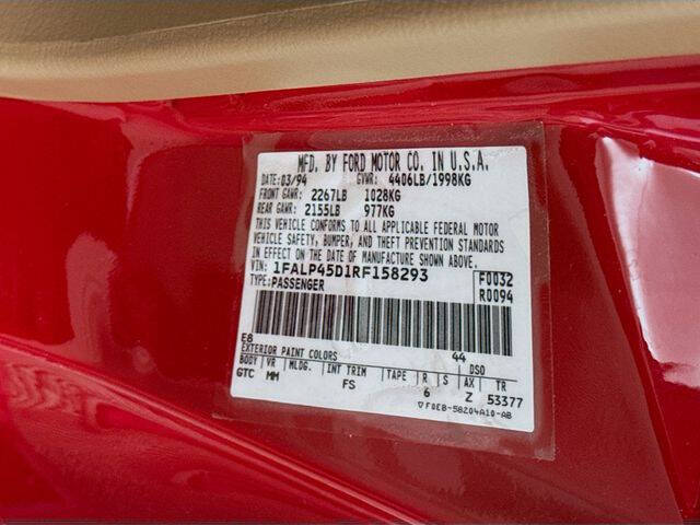 1994 Ford Mustang SVT Cobra