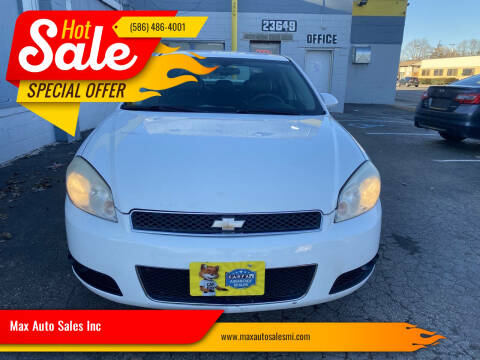 2013 Chevrolet Impala for sale at Max Auto Sales Inc in Warren MI