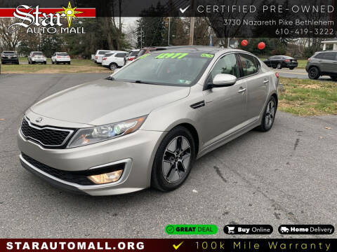 2013 Kia Optima Hybrid for sale at Star Auto Mall in Bethlehem PA
