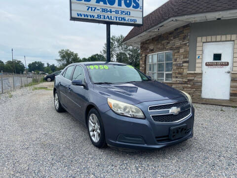 2013 Chevrolet Malibu for sale at 83 Autos in York PA
