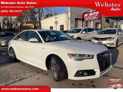 2018 Audi A6 for sale at Webster Auto Sales in Webster MA