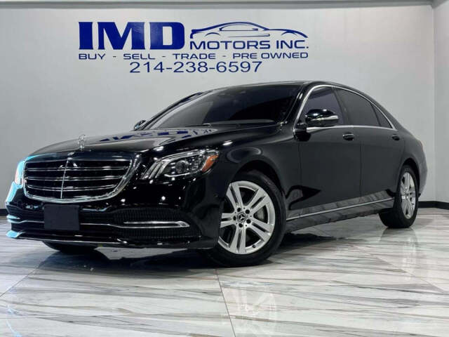 2019 Mercedes-Benz S-Class for sale at IMD MOTORS, INC in Dallas, TX