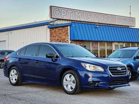 2017 Subaru Legacy for sale at Optimus Auto in Omaha NE