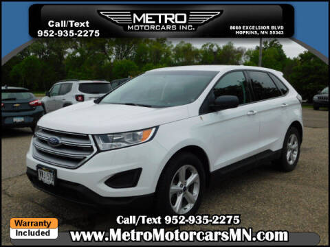 2017 Ford Edge for sale at Metro Motorcars Inc in Hopkins MN