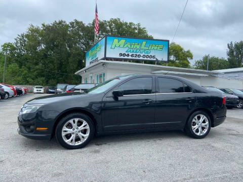 2012 Ford Fusion for sale at Mainline Auto in Jacksonville FL