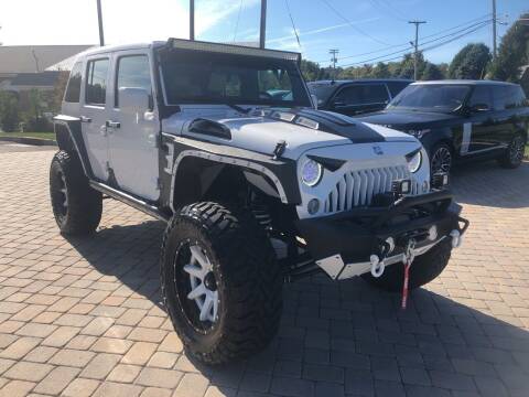 2018 Jeep Wrangler Unlimited for sale at Shedlock Motor Cars LLC in Warren NJ