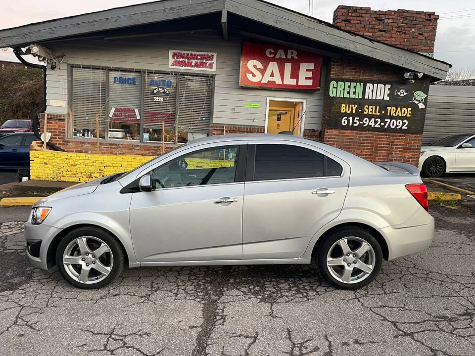 2015 Chevrolet Sonic for sale at Green Ride LLC in NASHVILLE, TN