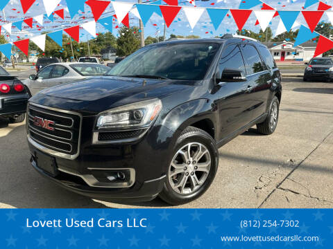 2014 GMC Acadia for sale at Lovett Used Cars LLC in Washington IN