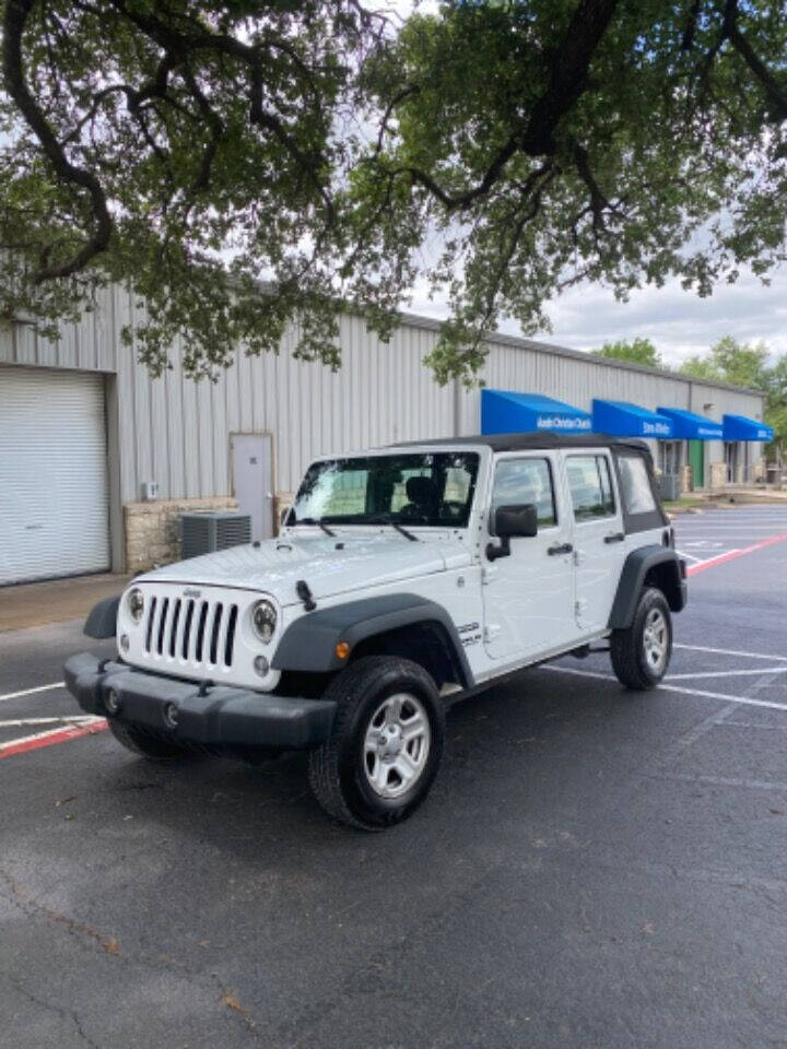 2017 Jeep Wrangler Unlimited for sale at AUSTIN PREMIER AUTO in Austin, TX