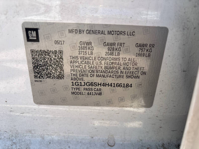2017 Chevrolet Sonic LT Auto Fleet