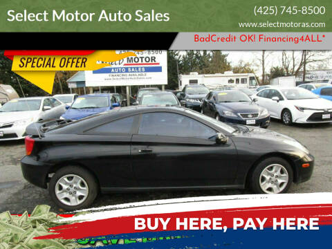 2002 Toyota Celica for sale at Select Motor Auto Sales in Lynnwood WA