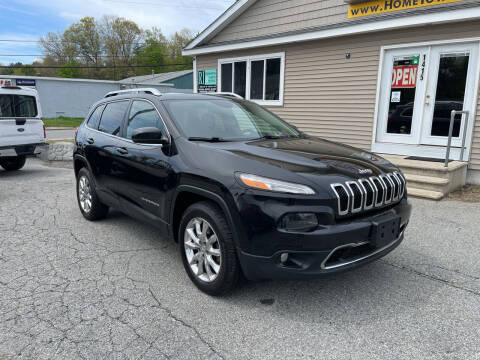 2015 Jeep Cherokee for sale at Home Towne Auto Sales in North Smithfield RI