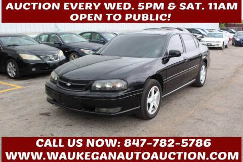 2004 Chevrolet Impala for sale at Waukegan Auto Auction in Waukegan IL