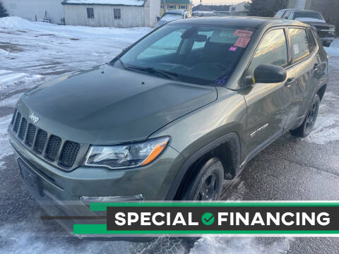 2019 Jeep Compass for sale at Strait-A-Way Auto Sales LLC in Gaylord MI