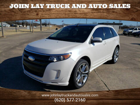 2014 Ford Edge for sale at John Lay Truck and Auto Sales in Independence KS