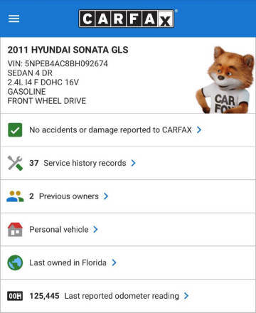 2011 Hyundai Sonata GLS