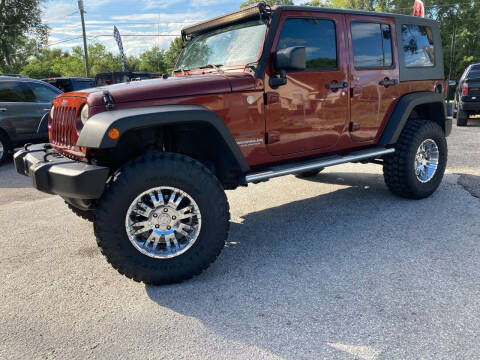 2010 Jeep Wrangler Unlimited for sale at Auto Liquidators of Tampa in Tampa FL