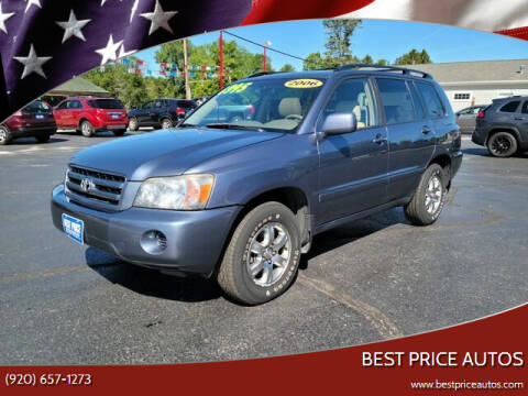 2006 Toyota Highlander for sale at Best Price Autos in Two Rivers WI