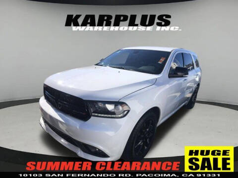 2017 Dodge Durango for sale at Karplus Warehouse in Pacoima CA