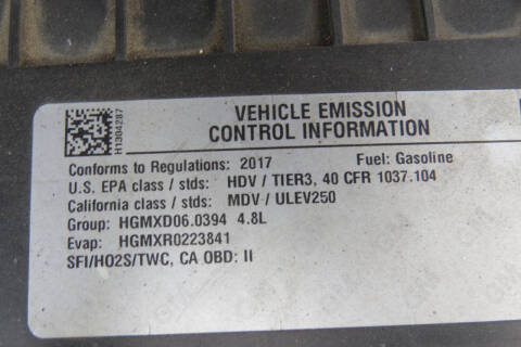 2017 GMC Savana 2500