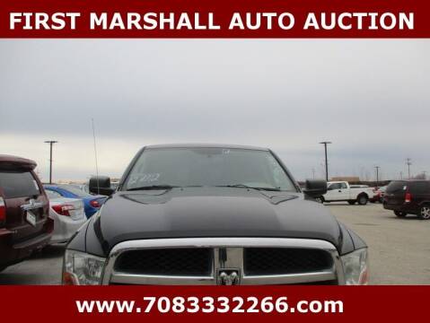 2012 RAM Ram Pickup 1500 for sale at First Marshall Auto Auction in Harvey IL