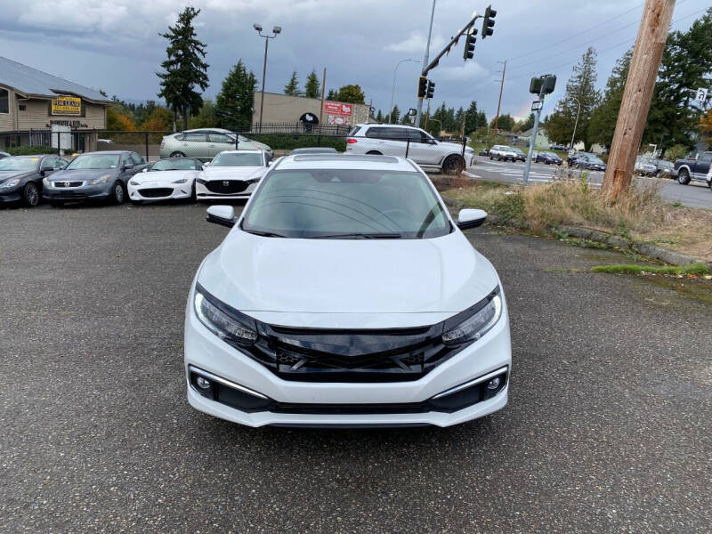 Used 2019 Honda Civic EX with VIN 19XFC1F37KE214924 for sale in Federal Way, WA