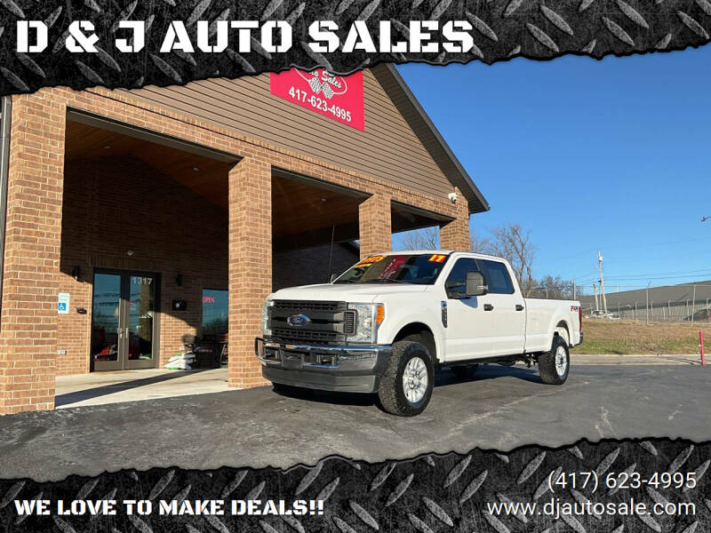 2017 Ford F-250 Super Duty for sale at D & J AUTO SALES in Joplin MO