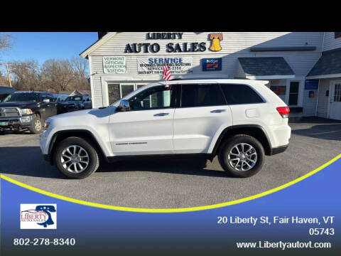 2015 Jeep Grand Cherokee for sale at Liberty Auto Sales Inc. in Fair Haven VT