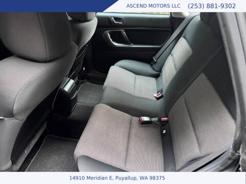 2007 Subaru Outback 2.5i Basic