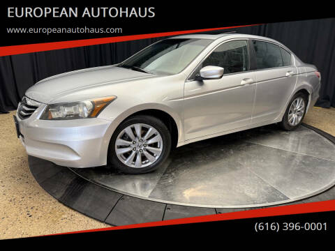 2012 Honda Accord for sale at EUROPEAN AUTOHAUS in Holland MI