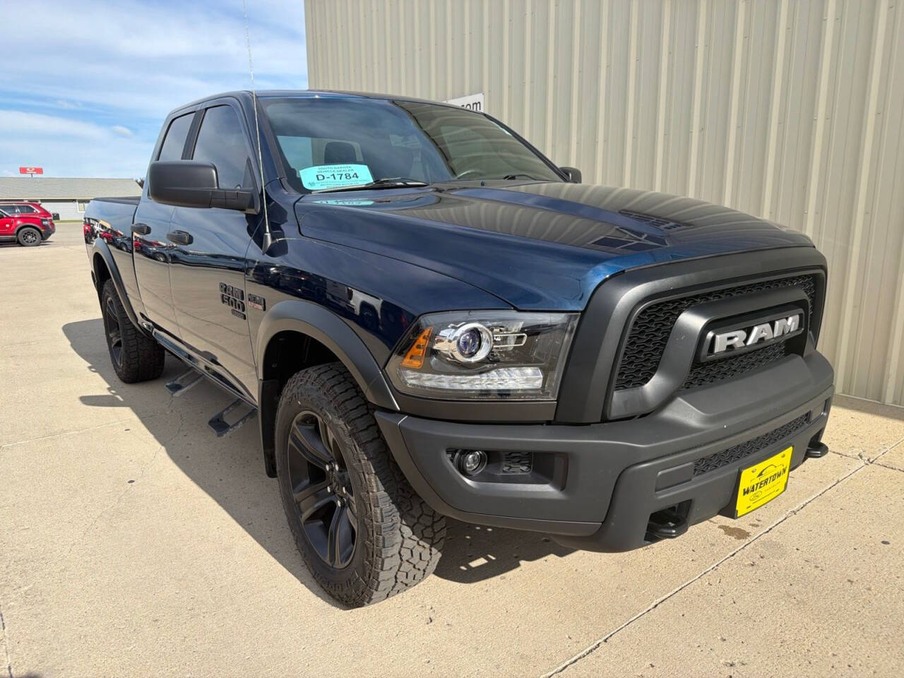 Patriot Blue Pearlcoat 2022 Ram 1500 Classic Warlock 4x4 Warlock 4dr Quad Cab 6.3 ft. SB Pickup 2