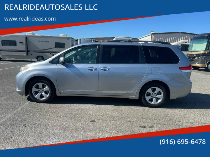 2011 Toyota Sienna for sale at REALRIDEAUTOSALES LLC in Sacramento CA