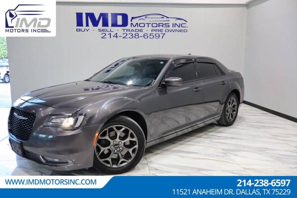 2016 Chrysler 300 for sale at IMD MOTORS, INC in Dallas, TX