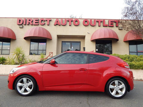 2012 Hyundai Veloster for sale at Direct Auto Outlet LLC in Fair Oaks CA